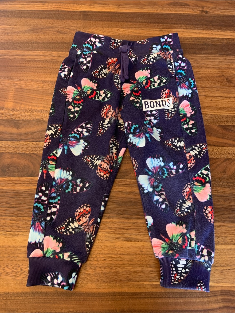 Bonds Baby Breathtaking Butterfly Digi Sweats Trackies 18-24M - GUC